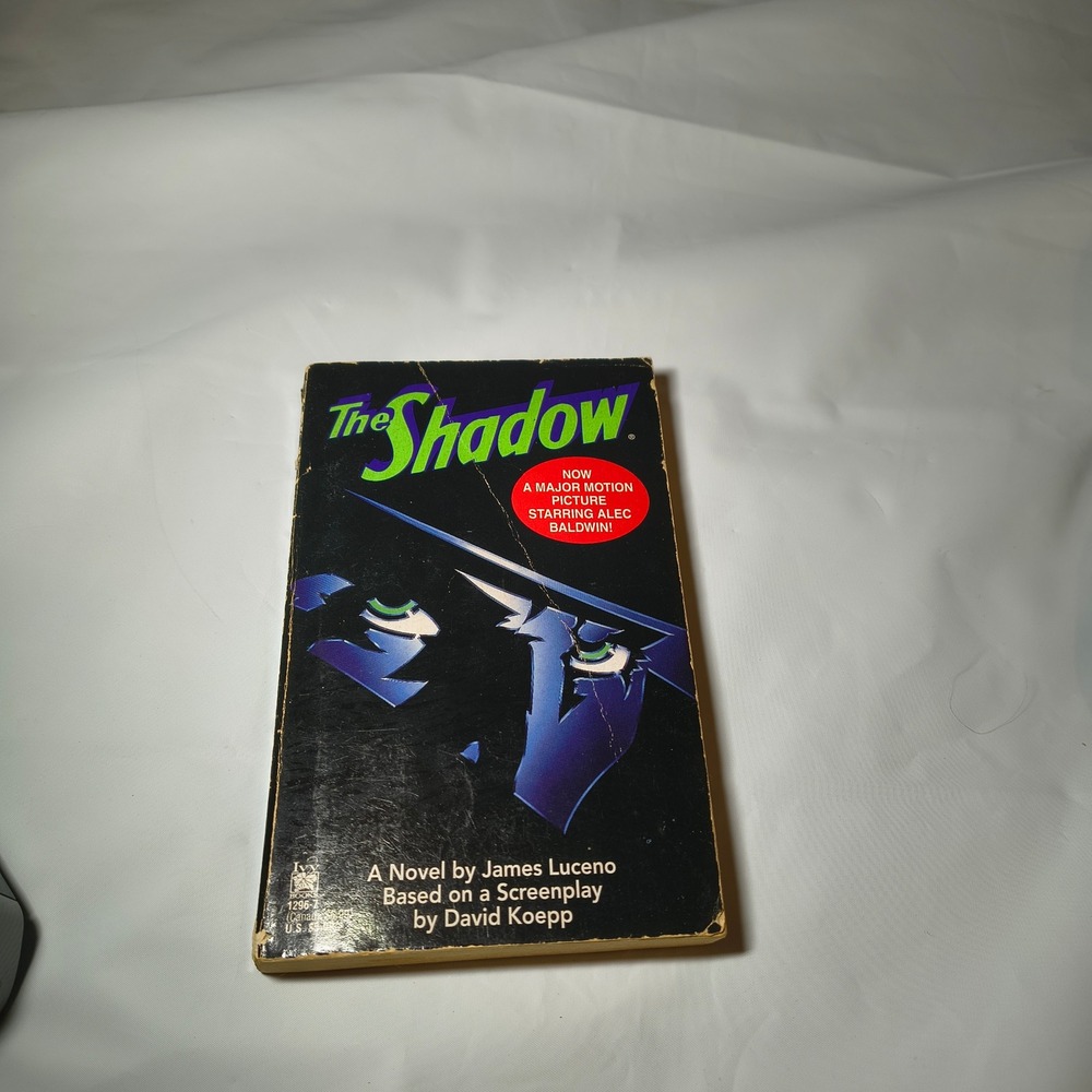 The Shadow James Luceno Novel 1994 Movie Tie-In First Edition Paperback